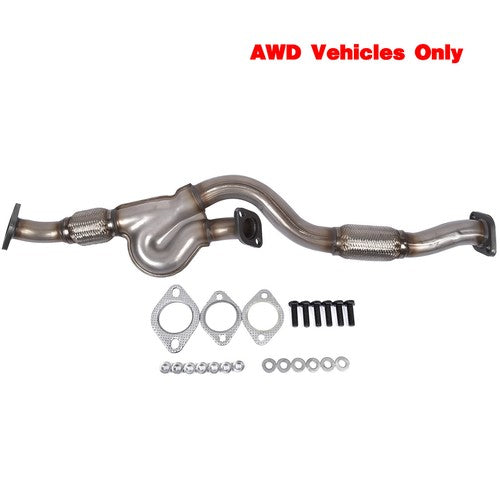 Exhaust Front Flex Y Pipe for Kia Sportage EX LX 2.7L V6 2656CC AWD 2005-2008