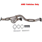 Exhaust Front Flex Y Pipe for Kia Sportage EX LX 2.7L V6 2656CC AWD 2005-2008