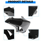 Right Side Radiator Shroud Black Painted for Kawasaki KLR650 Camo 2008-2018