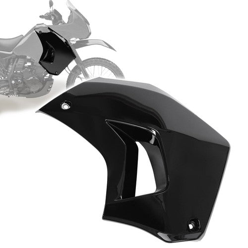 Right Side Radiator Shroud Black Painted for Kawasaki KLR650 Camo 2008-2018