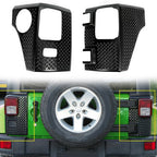 Rear Corner Guards Body Armor Kit Tail Light Cover for Jeep Wrangler JK 07 18