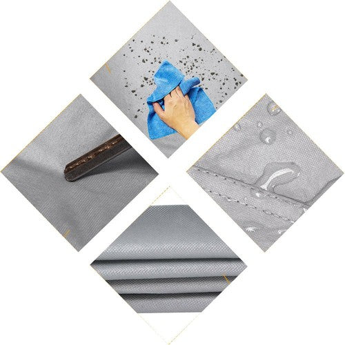 Boat Cover Waterproof Trailerable Pontoon Fabric Gray 21-24FT