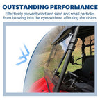 For 2019-2025 Kawasaki Mule Pro MX Front Flip Windshield Scratch Resistant