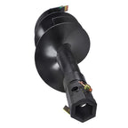 2" Hex Shank 12" x 48" Post Hole Digger Auger Bit For Excavator
