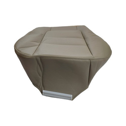 Leather Seat Cover Tan Front Left Driver Bottom Top for 2001 for Ford F250 F350