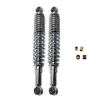 For S65 CL/CT70 XL75 CL/CT/CM/S90 CM91 CT110 Chrome Shocks 335mm (13 1/8")