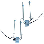 Power Window Regulators with Motor Front Driver & Passenger Side for Cascadia
