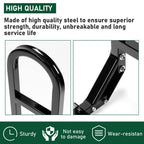 For EZGO Medalist/TXT 1995-UP Golf Cart Black Rear Flip Seat Kit W/ Grab Bar