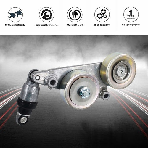 Engine Belt Tensioner Assembly For Honda 05-10 Odyssey 10 Accord