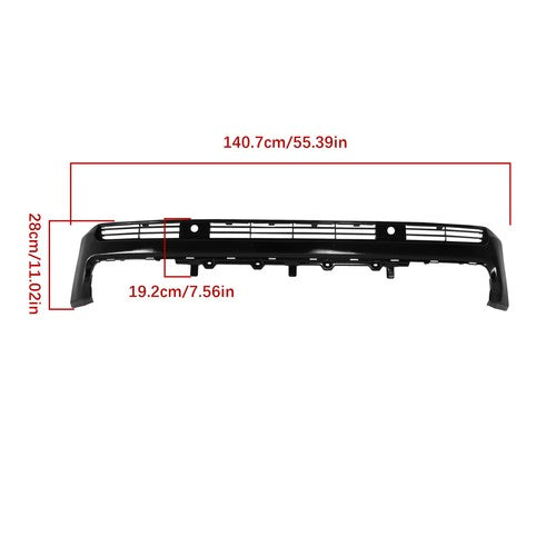Grille Black Front Bumpe Fit For Toyota Sequoia 2023-2024 Plastic  52711-0C060