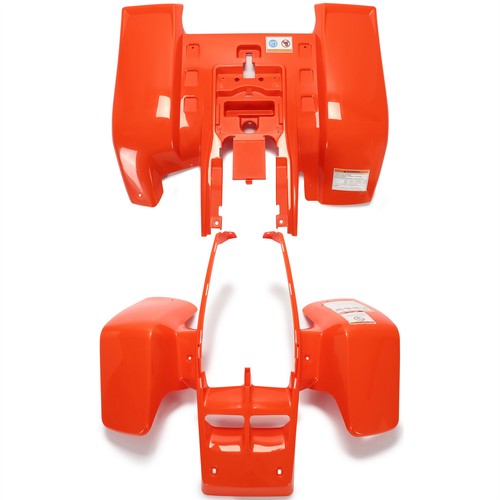 Orange Front Rear Fenders Plastic Body Kit for 87-06 Yamaha Banshee 350 YFZ350