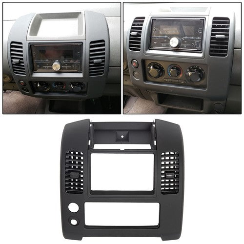 Black Center Dash Console Instrument Panel Bezel for Nissan Frontier 2005-2020