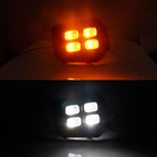 Fog lights 4-Eyes DRL LED Double Turn Signal for 2016-2023 for Toyota Tacoma