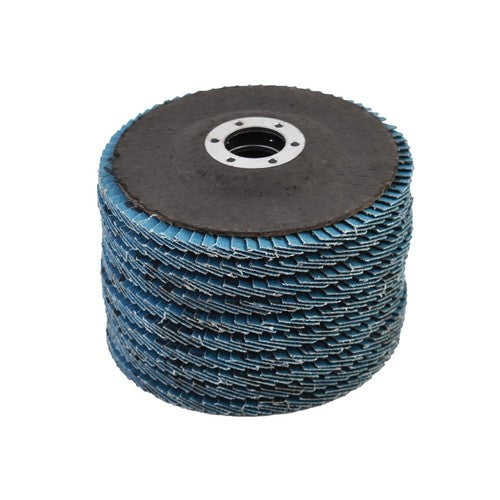 PACK 50 4-1/2" X 7/8" 80 GRIT PREMIUM ZIRCONIA FLAP DISC SANDING GRINDING