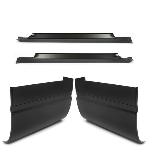 Rocker Panel Cab Corner Kit for 88 98 Chevy GMC C K 15 25 3500 2DR Extended Cab
