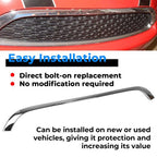 Chrome Grille Hood Molding Trim for 2007-2015 2009 Mini Cooper R55 R56 R58 R59