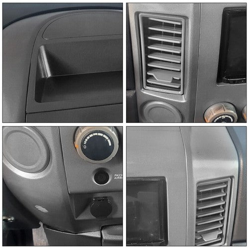 Instrument Panel Lid Dash Radio Bezel ABS for 04 05 06 Nissan Titan Armada