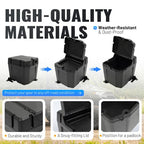 2882910 Under Seat Storage Box Double Decker for Polaris Ranger XP 1000 2018 2023