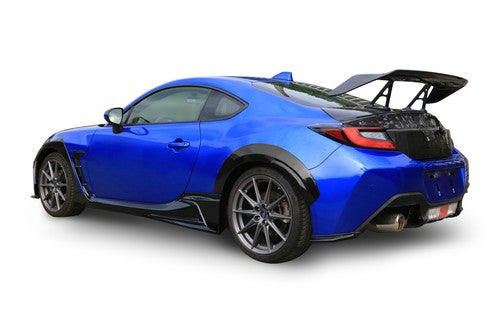 Black Side Skirts for TRD Style ABS for 2022-2024 for Toyota GR86 for Subaru BRZ