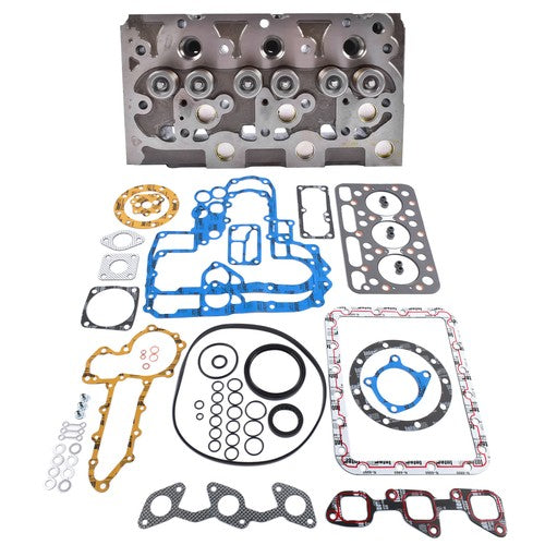 Cylinder Head Assembly Gasket Set Fits Kubota D1102 L2201 L2000 DH1101 Engine