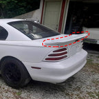 ABS Plastic Rear Wing Spoiler Primed for 1994 1998 Ford Mustang Saleen