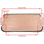 Tan Front Seat Bottom for EZGO Medalist TXT 1994-2013 Golf Cart Hardware Incl.