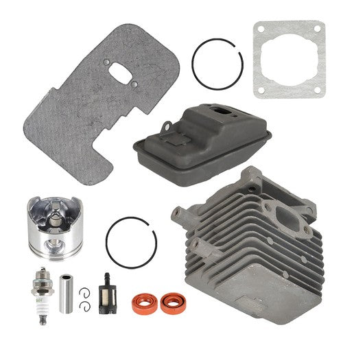 For Stihl FS80 FS85 FS75 4137 020 1201 34MM Chainsaw Cylinder Piston Kit NEW