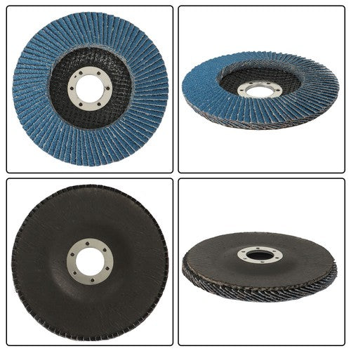 10�� 5" 125mm Premium Zirconia Flap Disc Grit40/ Wheel Angle Grinder Sanding Disk