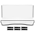 3 In 1 Flip Front Clear Windshield Vented For Kawasaki Mule Pro FXT