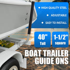Boat Trailer Guide On Post with PVC Poles 40 Pair