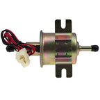 New 12V Universal 4-6PSI Gas Inline Low Pressure Electric Fuel Pump HEP-02A
