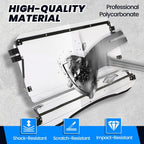 For 2019-2025 Kawasaki Mule Pro MX Front Flip Windshield Scratch Resistant
