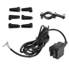 12V Solenoid Relay Contactor&Winch Rocker Thumb Switch Combo Set for ATV