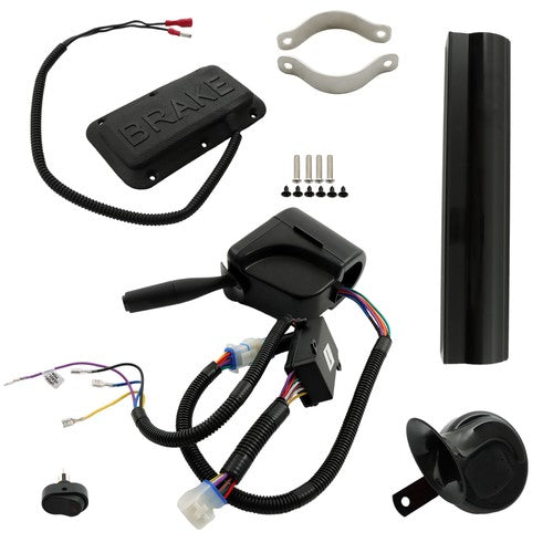 Golf Cart LED Light Turn Signal Kit W/ Horn Brake Hazard For Club Car Yamaha