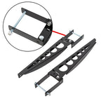 Pair RV 4 Inch Square Rear Bumper Mounting Cargo Carrier Arms Bracket
