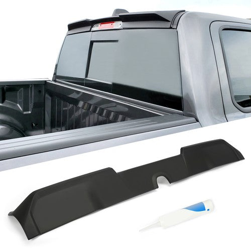 Roof Spoiler Wing for Dodge Ram 1500 Truck Crew Cab 2019 2023 2024 Matte Black