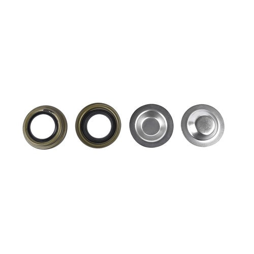 Front Axle King Pin Rebuild Kit For Dodge W250 W300 Bearing Bushing Spring Seal
