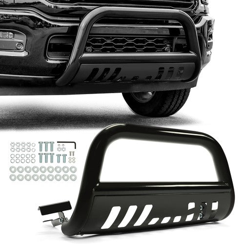 Brush Bull Bar Push Front Bumper Grille Guard for 2009 2023 Dodge Ram 1500