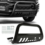 Brush Bull Bar Push Front Bumper Grille Guard for 2009 2023 Dodge Ram 1500