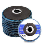 PACK 50 4-1/2" X 7/8" 80 GRIT PREMIUM ZIRCONIA FLAP DISC SANDING GRINDING