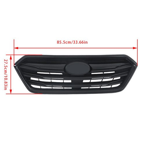 Front Bumper Grille Assembly Black Trim Direct For Subaru Legacy 2018-2019 New