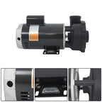 3722021-1D Spa Pump 5.0HP 230V 2" Discharge 2-Speed 56Y-Frame Hot Tubs Black