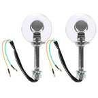 For Honda CT70 CT90 XL100 CB350 CM400 CB450 CB750 Turn Signal Light 8mm 12V Pair