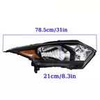 Headlights Assembly Headlamp Halogen for Honda HR-V HRV 2016 2017 2018 LH+RH