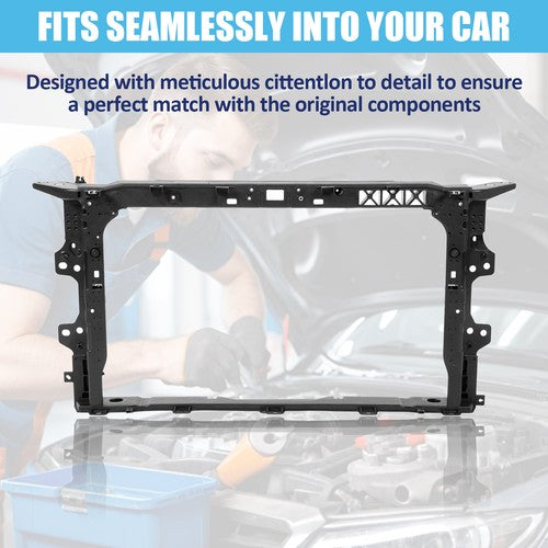 64101F3500 Black Front Radiator Support Core Frame for Hyundai Elantra 2019-2020
