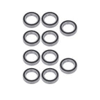 10Pcs 6908-2RS Bearings 40×62×12mm Double Rubber Seals Deep Groove Ball Bearing