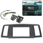 Navigation Radio Stereo Dash Bezel Vent Kit for Jeep Grand Cherokee 05 2006 2007