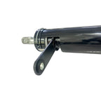 Set of 35'' Black Tilt Steering Column Manual Floor Shift Without Key & Adapter