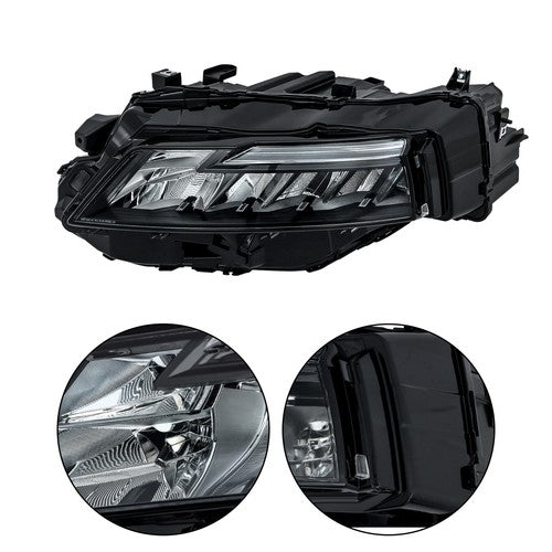 Left/Driver Side Headlight Assembly For Nissan Rogue S 2021-23 Headlamp Full LED