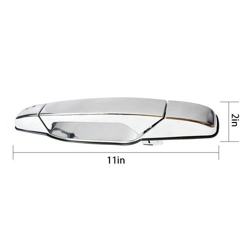For 2007-2013 Escalade Silverado Rear Door Handle Driver Side Chrome GM1520130